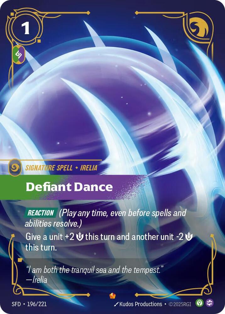 Defiant Dance (196/221) [Spiritforged] - The Mythic Store | 24h Order Processing