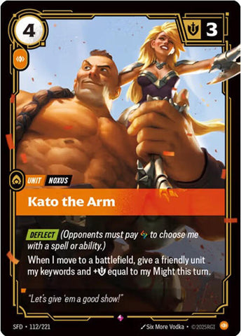 Kato the Arm (112/221) [Spiritforged] - The Mythic Store | 24h Order Processing