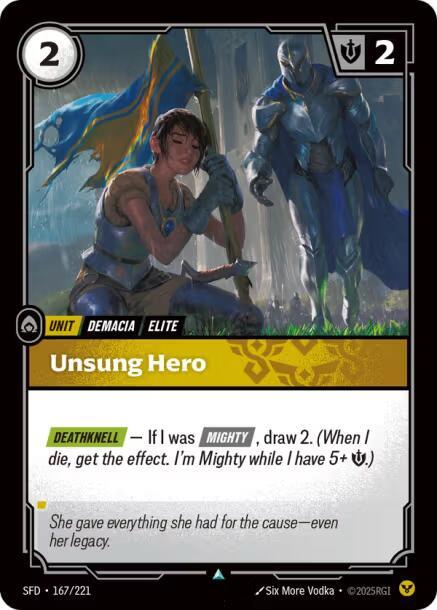 Unsung Hero (167/221) [Spiritforged] - The Mythic Store | 24h Order Processing