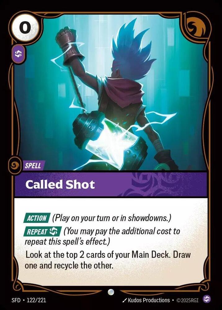 Called Shot (122/221) [Spiritforged] - The Mythic Store | 24h Order Processing