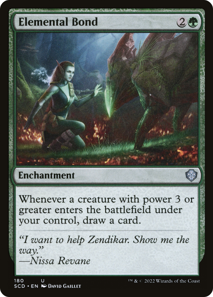 Elemental Bond [Starter Commander Decks] - The Mythic Store | 24h Order Processing