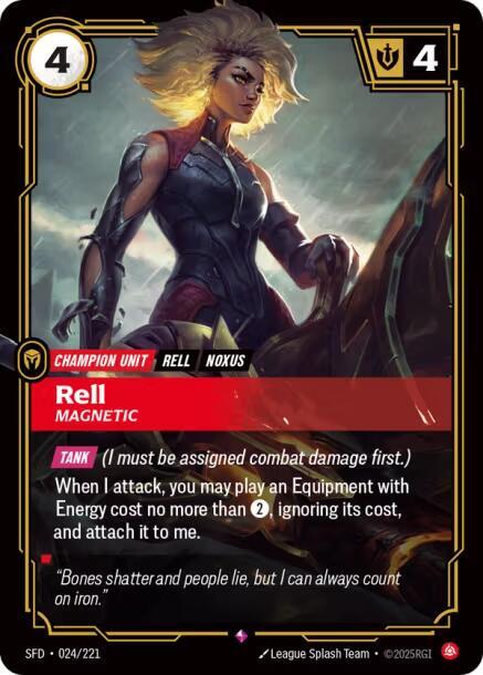 Rell - Magnetic (024/221) [Spiritforged] - The Mythic Store | 24h Order Processing