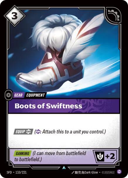 Boots of Swiftness (133/221) [Spiritforged] - The Mythic Store | 24h Order Processing