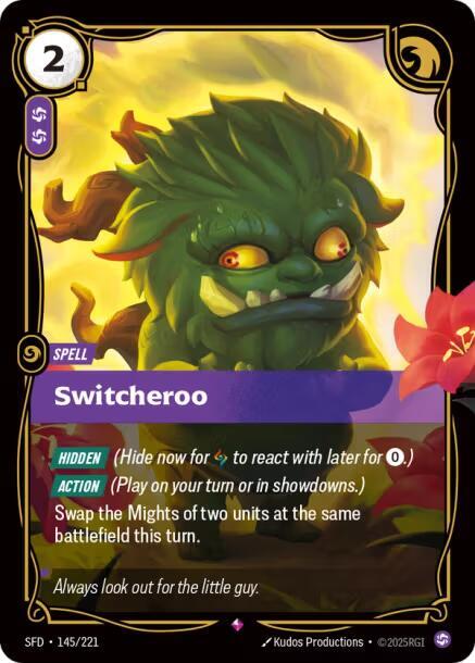 Switcheroo (145/221) [Spiritforged] - The Mythic Store | 24h Order Processing