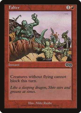 Falter [Urza's Saga] - The Mythic Store | 24h Order Processing