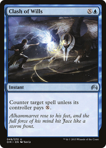 Clash of Wills [Magic Origins] - The Mythic Store | 24h Order Processing