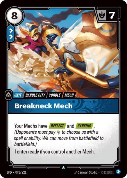 Breakneck Mech (071/221) [Spiritforged] - The Mythic Store | 24h Order Processing