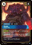 Ornn - Forge God (085/221) [Spiritforged] - The Mythic Store | 24h Order Processing