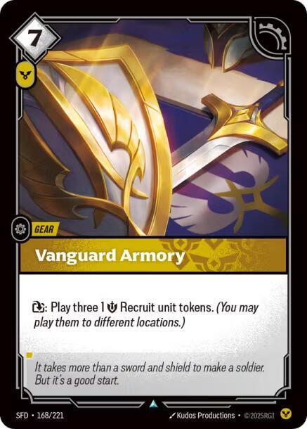 Vanguard Armory (168/221) [Spiritforged] - The Mythic Store | 24h Order Processing