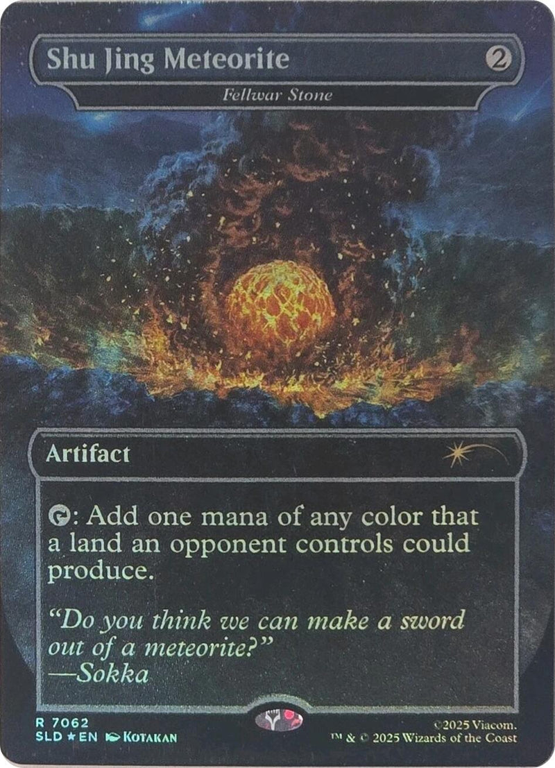 Shu Jing Meteorite - Fellwar Stone (Rainbow Foil) [Secret Lair Drop Series] - The Mythic Store | 24h Order Processing