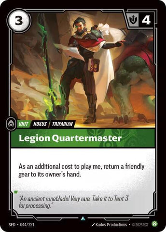 Legion Quartermaster (044/221) [Spiritforged] - The Mythic Store | 24h Order Processing
