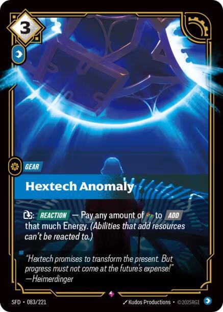 Hextech Anomaly (083/221) [Spiritforged] - The Mythic Store | 24h Order Processing