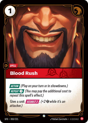 Blood Rush (003/221) [Spiritforged] - The Mythic Store | 24h Order Processing