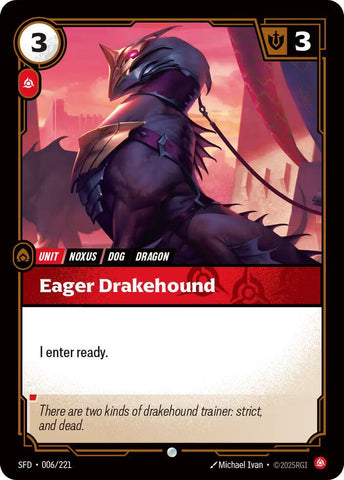 Eager Drakehound (006/221) [Spiritforged] - The Mythic Store | 24h Order Processing