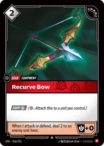 Recurve Bow (016/221) [Spiritforged] - The Mythic Store | 24h Order Processing