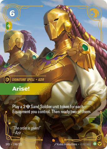 Arise! (198/221) [Spiritforged] - The Mythic Store | 24h Order Processing