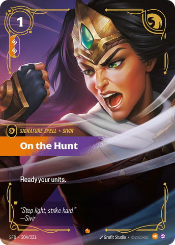 On the Hunt (204/221) [Spiritforged] - The Mythic Store | 24h Order Processing