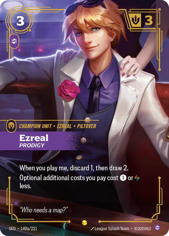 Ezreal - Prodigy (Alternate Art) (149a/221) [Spiritforged] - The Mythic Store | 24h Order Processing