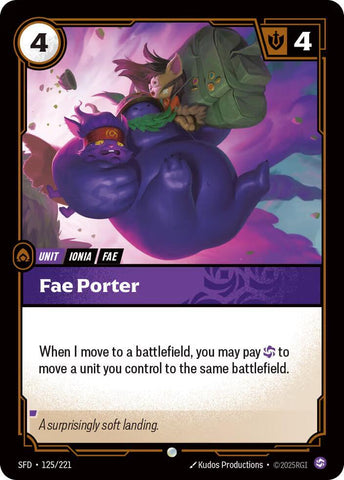 Fae Porter (125/221) [Spiritforged] - The Mythic Store | 24h Order Processing