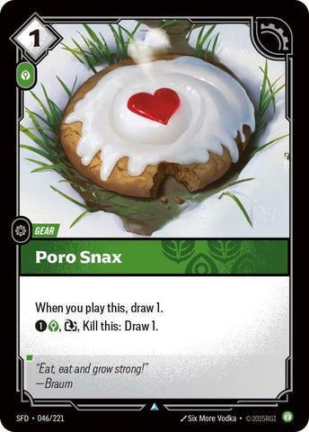 Poro Snax (046/221) [Spiritforged] - The Mythic Store | 24h Order Processing