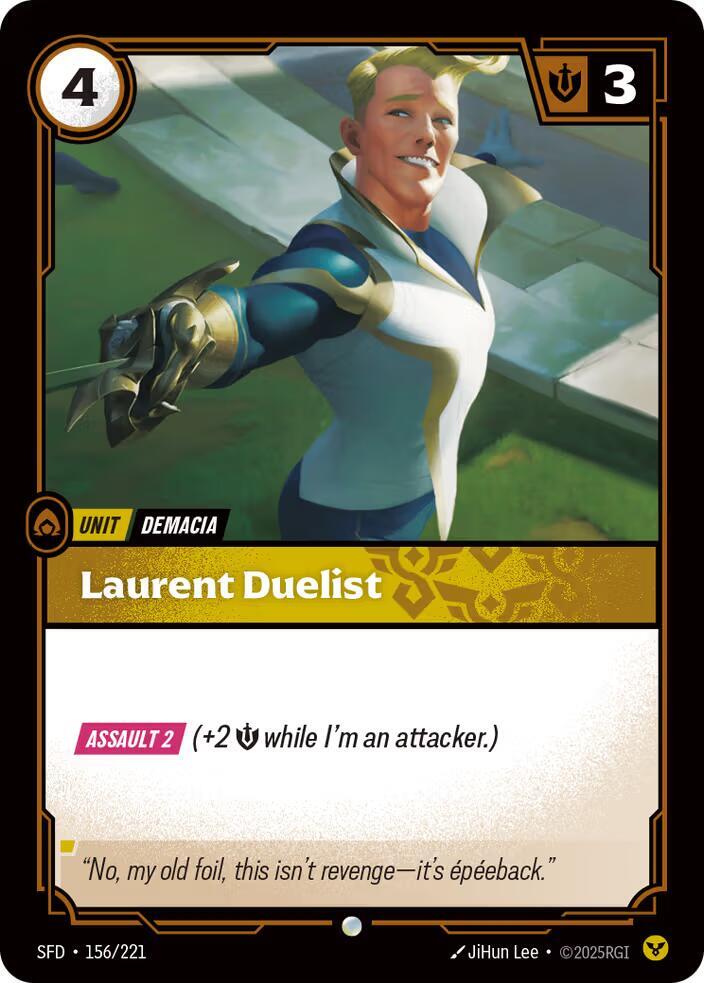 Laurent Duelist (156/221) [Spiritforged] - The Mythic Store | 24h Order Processing