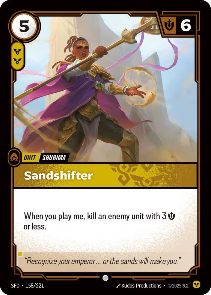 Sandshifter (158/221) [Spiritforged] - The Mythic Store | 24h Order Processing