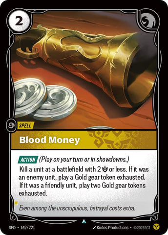 Blood Money (162/221) [Spiritforged] - The Mythic Store | 24h Order Processing