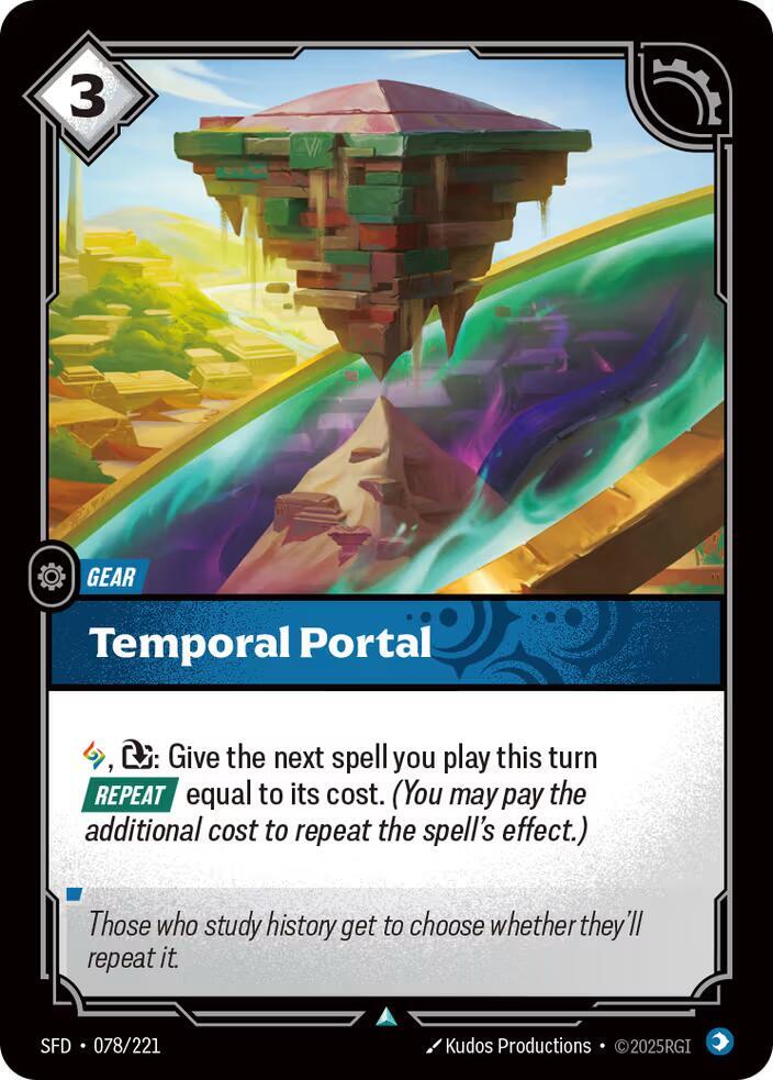 Temporal Portal (078/221) [Spiritforged] - The Mythic Store | 24h Order Processing