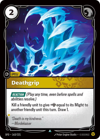 Deathgrip (163/221) [Spiritforged] - The Mythic Store | 24h Order Processing
