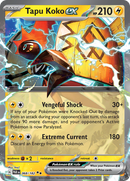 Tapu Koko ex (068/182) [Scarlet & Violet: Paradox Rift] - The Mythic Store | 24h Order Processing