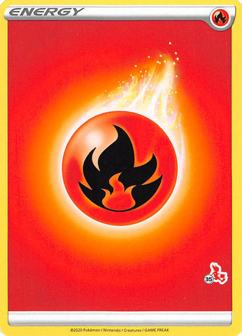 Fire Energy (Cinderace Stamp #35) [Battle Academy 2022] - The Mythic Store | 24h Order Processing
