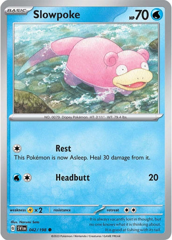 Slowpoke (042/198) [Scarlet & Violet: Base Set] - The Mythic Store | 24h Order Processing