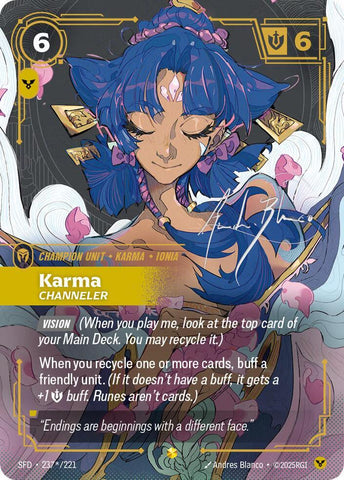 Karma - Channeler (Signature) (237*/221) [Spiritforged] - The Mythic Store | 24h Order Processing