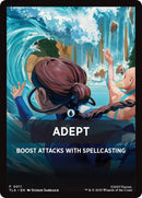 Adept Theme Card [Avatar: The Last Airbender Tokens] - The Mythic Store | 24h Order Processing