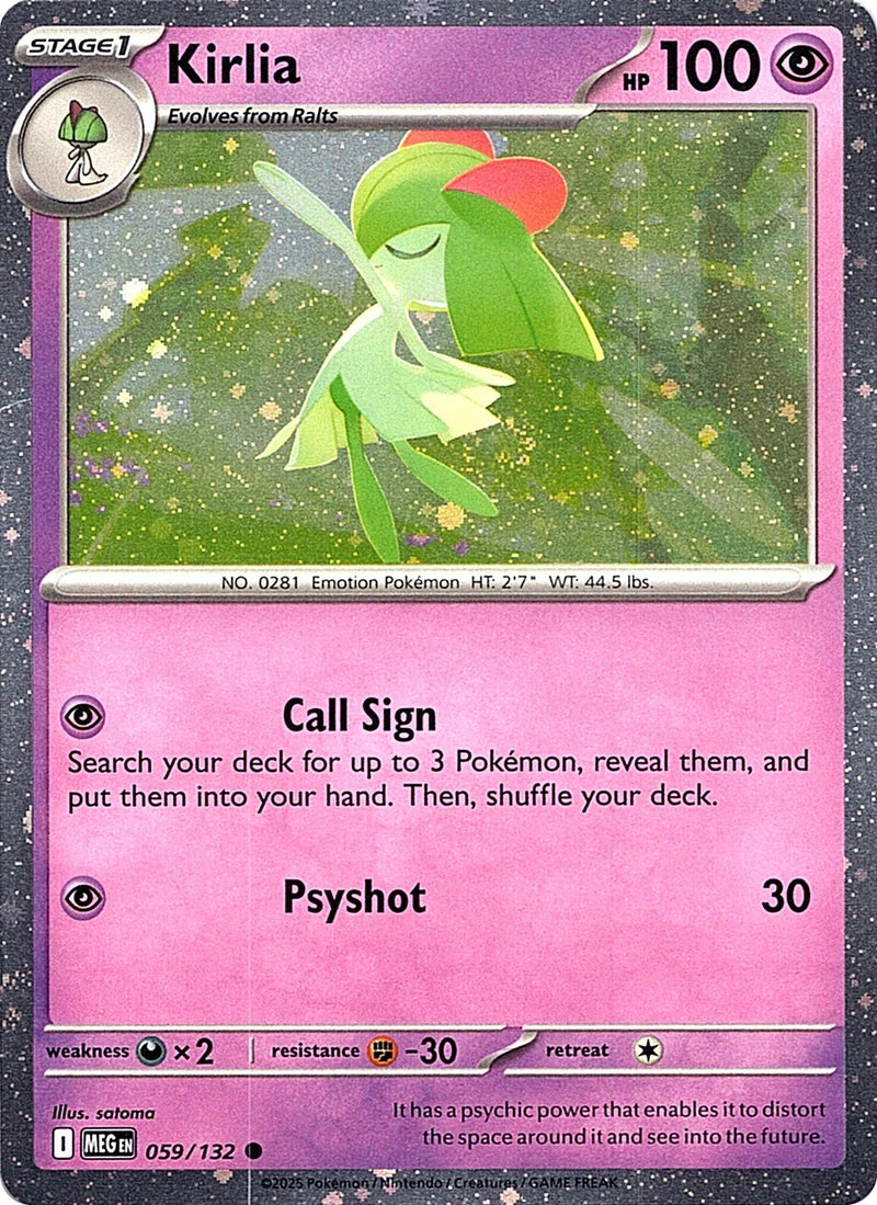 Kirlia (059/132) (Cosmos Holo) [Miscellaneous Cards] - The Mythic Store | 24h Order Processing
