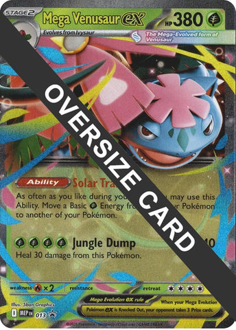 Mega Venusaur ex (013) (Jumbo) [Mega Evolution Promo] - The Mythic Store | 24h Order Processing
