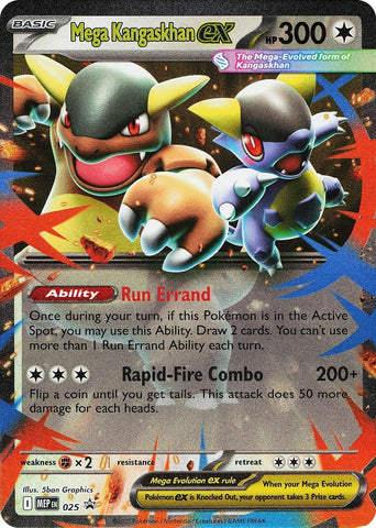 Mega Kangaskhan ex (025) [Mega Evolution Promo] - The Mythic Store | 24h Order Processing