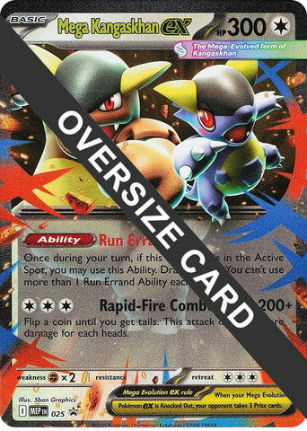 Mega Kangaskhan ex (025) (Jumbo Card) [Mega Evolution Promo] - The Mythic Store | 24h Order Processing