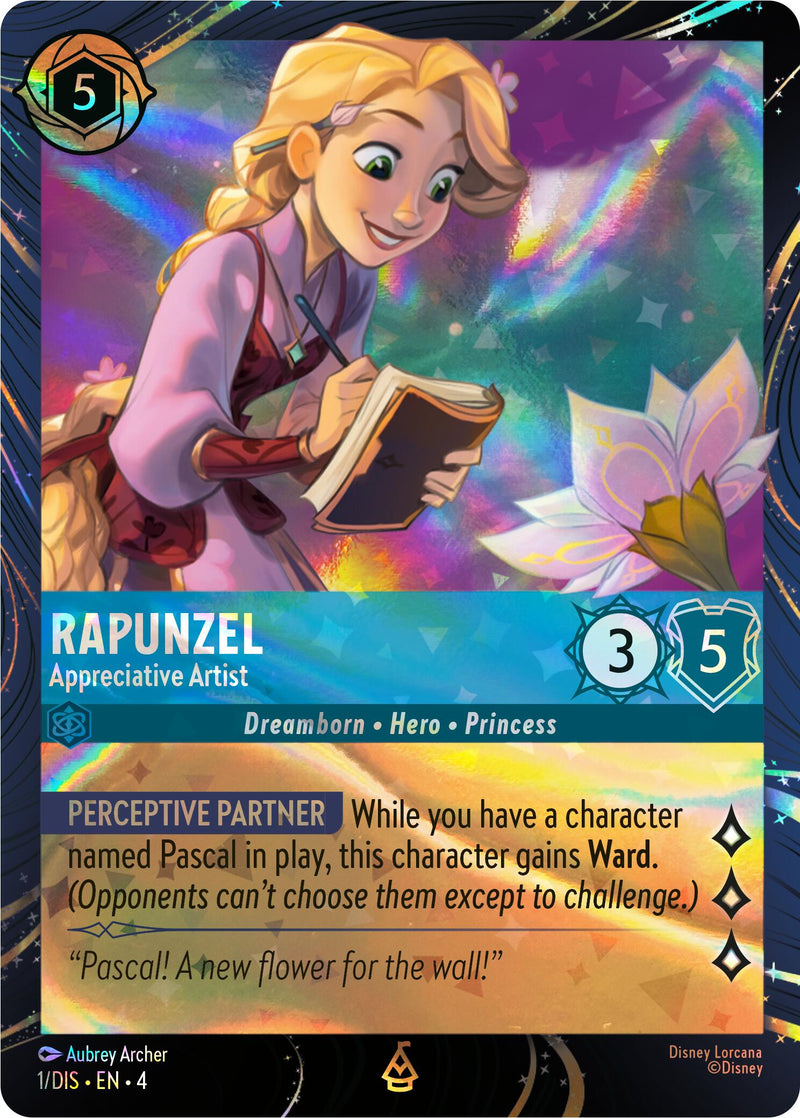 Rapunzel - Appreciative Artist (1) [Promo Cards] - The Mythic Store | 24h Order Processing