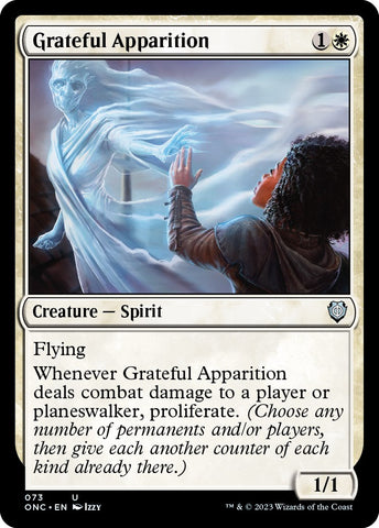 Grateful Apparition [Phyrexia: All Will Be One Commander] - The Mythic Store | 24h Order Processing