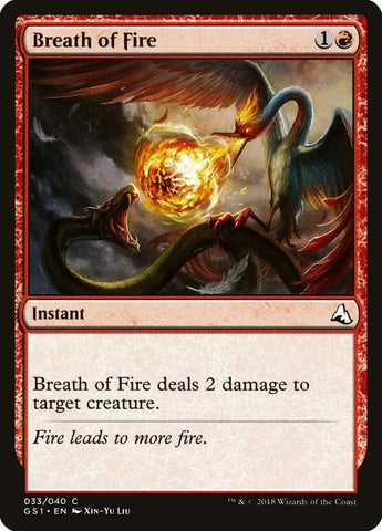 Breath of Fire [Global Series Jiang Yanggu & Mu Yanling] - The Mythic Store | 24h Order Processing