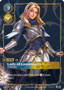 Lux - Lady of Luminosity (Metal) (021/024) [Riftbound Organized Play Promotional Cards] - The Mythic Store | 24h Order Processing