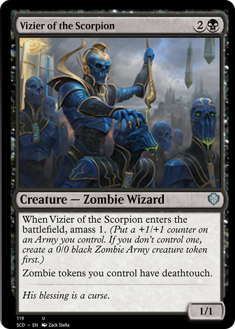 Vizier of the Scorpion [Starter Commander Decks] - The Mythic Store | 24h Order Processing