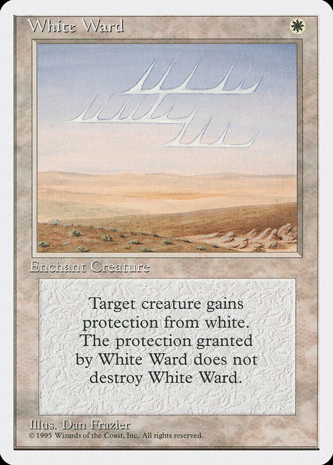 White Ward [Fourth Edition] - The Mythic Store | 24h Order Processing