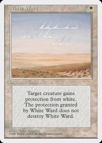 White Ward [Fourth Edition] - The Mythic Store | 24h Order Processing