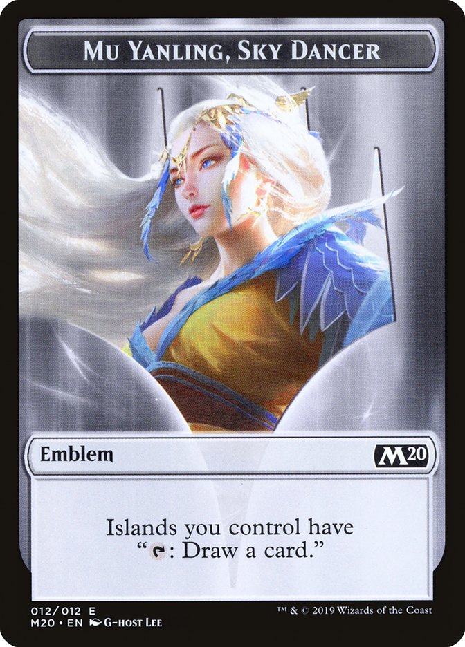 Mu Yanling, Sky Dancer Emblem [Core Set 2020 Tokens] - The Mythic Store | 24h Order Processing