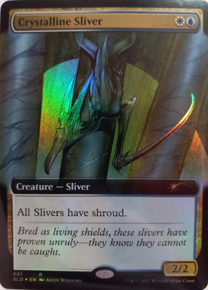 Crystalline Sliver (Extended Art) [Secret Lair Drop Promos] - The Mythic Store | 24h Order Processing