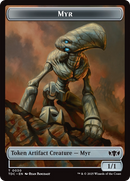 Snake // Myr Double-Sided Token [Tarkir: Dragonstorm Commander Tokens] - The Mythic Store | 24h Order Processing