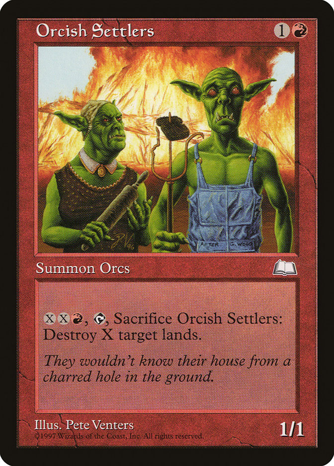 Orcish Settlers [Weatherlight] - The Mythic Store | 24h Order Processing