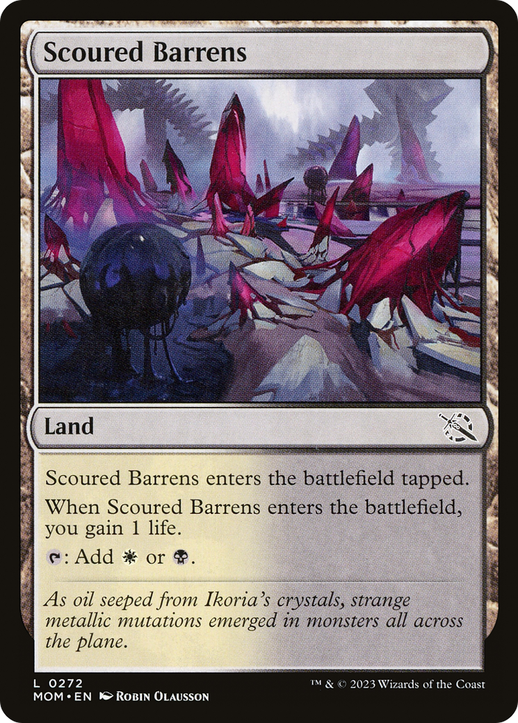 Scoured Barrens [March of the Machine] - The Mythic Store | 24h Order Processing